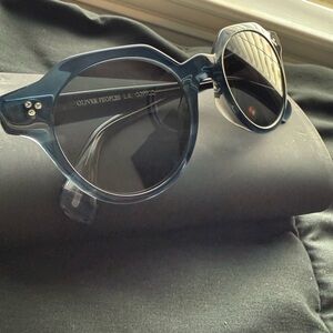 Oliver Peoples Navy Sunglasses